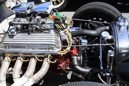 Auto show vintageのeditorial素材