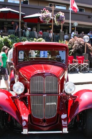 Auto show vintageのeditorial素材