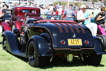 Auto show vintageのeditorial素材