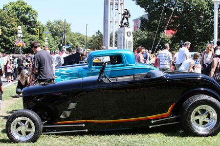 Auto show vintageのeditorial素材