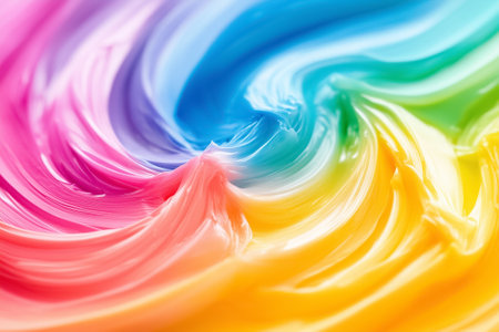 Colors swirl together, creating a mesmerizing blend that captivates the viewer's imagination.の素材