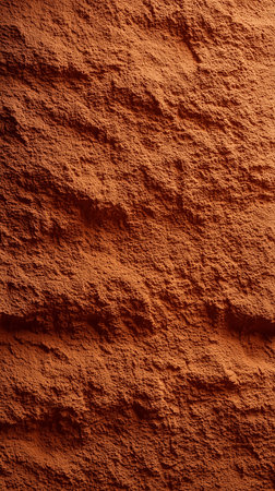Textured red clay surface with intricate grooves and patterns. Warm tones create a rich backdrop for artistic projects and product displays. Concept of craft, design, art studios.の素材