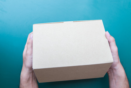 Man carrying box