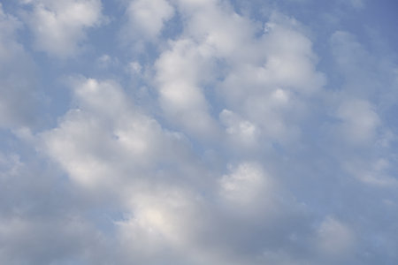 blue sky with cloud closeup. natural background and texture for design.
