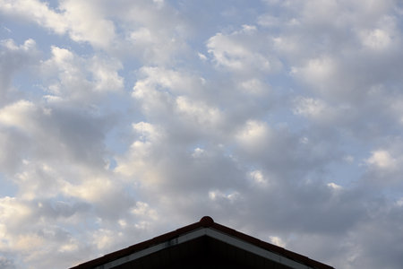 The sky is filled with beautiful clouds.
