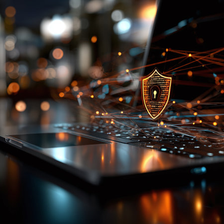 cyber security data protection internet network security protect business financial transaction , cyber attack, user private encryption, protect, encryption,の素材