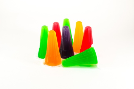 colorful jellyの写真素材