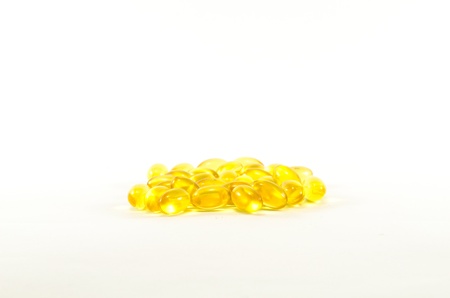 yellow vitaminsの写真素材