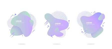 Geometric background. Dynamic shapes compositionのイラスト素材