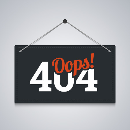 404 sign for website server error. Vector illustration.のイラスト素材