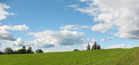  Kizhi Museum of Wooden Architecture, World Heritage sight of UNESCOの写真素材