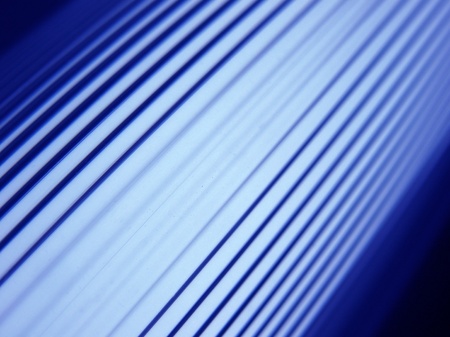 The painted ceiling fluorescent lamps. Macroの写真素材