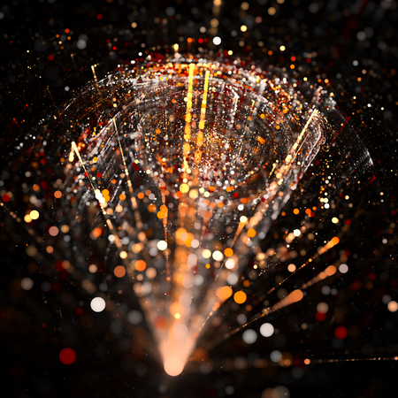 Abstract fractal backgroundの写真素材