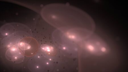 Abstract fractal ball background.