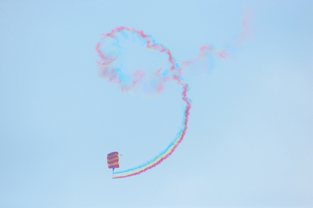 2015 Jingmen love to fly off the flight assemblyのeditorial素材