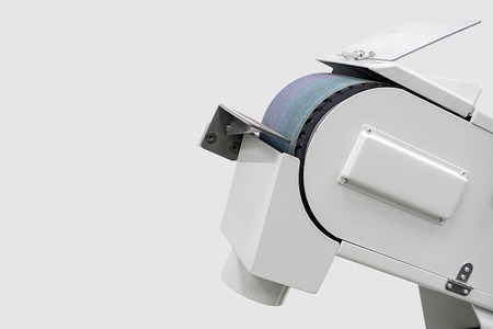 Grinder machine on white background