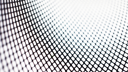 Abstract Background Texture. Steel Net in shifting focus.の写真素材