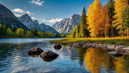 Autumn in Yosemite National Park, California, United States of America