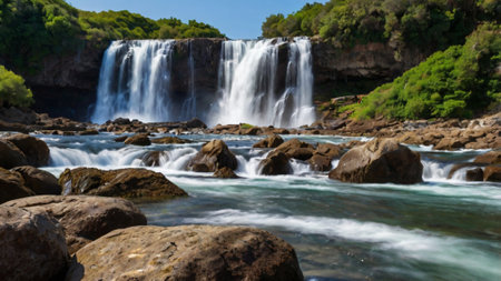 Krka National Park is a national park in Croatia, located near the town of Zadar.の写真素材