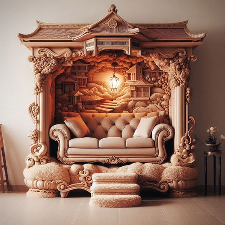 Luxury sofa in the interior of the room. 3d renderingの写真素材