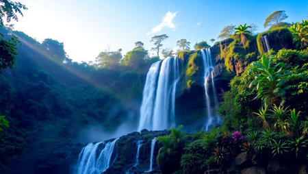 Tad Mok waterfall at Doi Inthanon National Park, Chiang Mai, Thailand