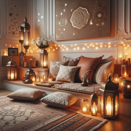 3d rendering luxury room interior with fireplace.の写真素材