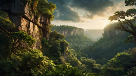 Zhangjiajie National Forest Park, Hunan Province, Chinaの写真素材