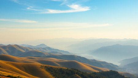 Landscape of sand dunes.の写真素材