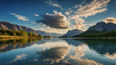 Grand Teton National Park, Wyoming, United States of America.の写真素材