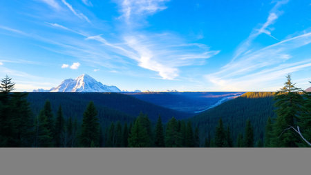 Sunset in Banff National Park, Alberta, Canada. Beautiful Canadian Landscape.の写真素材