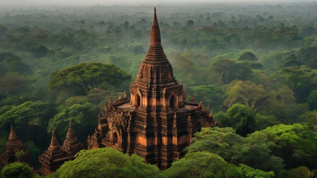 Preah Khan temple in Angkor Thom, Siem Reap, Cambodia