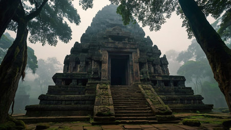 Angkor Wat in Cambodia, Siem Reap, Cambodia.
