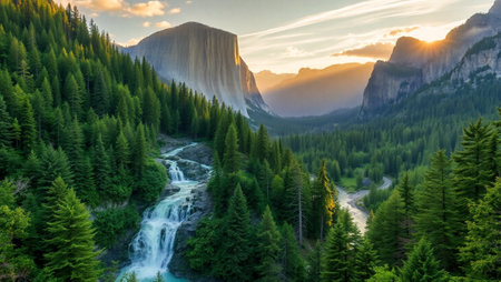 Yosemite National Park in California, United States of America.