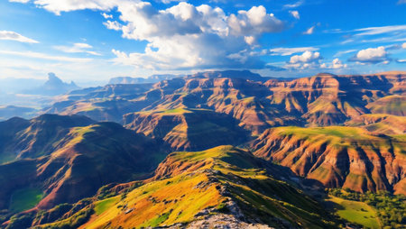 Beautiful panoramic view of the Grand Canyon National Park, Arizona, USAの写真素材