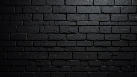Black brick wall texture background. Black brick wall texture background. Black brick wall texture backgroundの写真素材