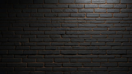Dark brick wall texture background. Dark brick wall texture background. Dark brick wall texture backgroundの写真素材