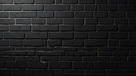 Black brick wall texture background. Black brick wall texture background. Black brick wall textureの写真素材