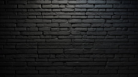 Black brick wall texture background. Black brick wall texture background. Black brick wall texture backgroundの写真素材