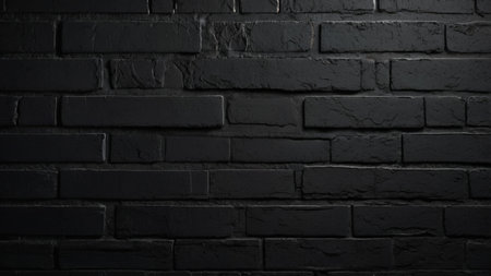 Black brick wall texture background. Black brick wall texture background. Black brick wall textureの写真素材