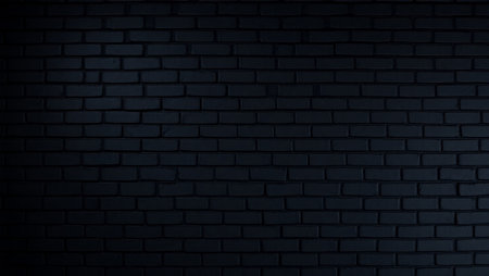 Black brick wall texture background. Black brick wall texture background. Black brick wall texture background.の写真素材