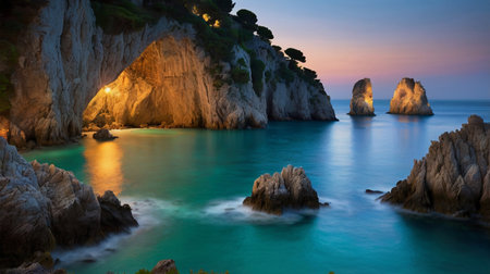 Rocky coast