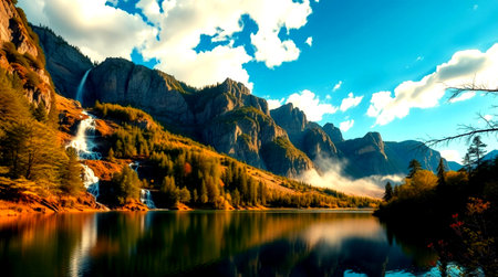 Yosemite National Park, California, United States of America.の写真素材