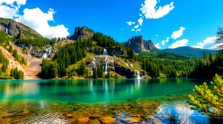 Yosemite National Park, California, United States of America.の写真素材