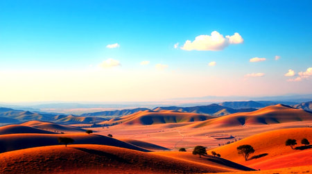 Sand dunes in Maspalomas, Gran Canaria, Canary Islands, Spain