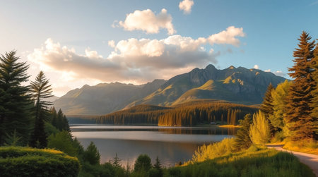 Panoramic view of Lake Wakatipu, Queenstown, New Zealandの写真素材