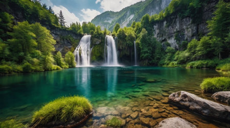 Yosemite National Park, California, United States. The Yosemite Valley is a national park in California.の写真素材