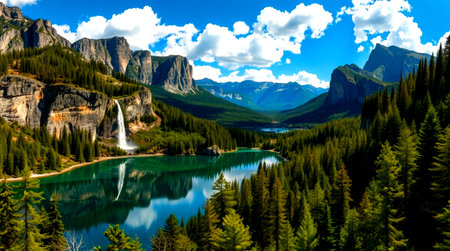 Yosemite National Park, California, United States of America.の写真素材