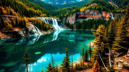 Emerald Lake in Yoho National Park, British Columbia, Canada