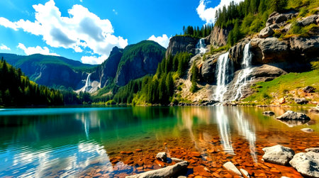 Yosemite National Park, California, United States of America.の写真素材