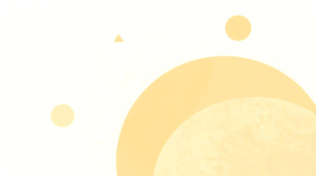 sweet color circles in soft color and blur style on mulberry paper texture